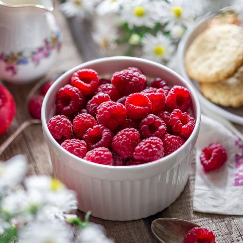 raspberry, berry, summer